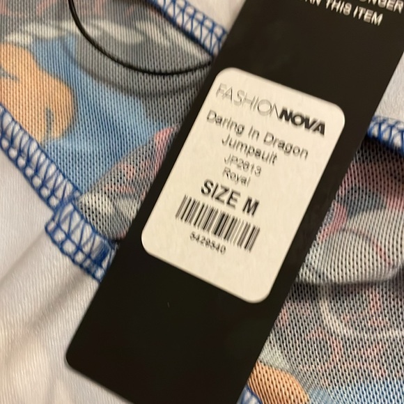 Blue Dragon Jumpsuit (one piece) - Picture 6 of 8